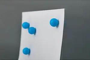 MAUL Kugelmagnete blau, Kunststoff Ø 1,2 cm, 4 St.