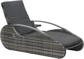 Garden Pleasure Sonnenliege PACIFIC grau Aluminium