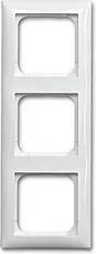 BUSCH-JAEGER 3-fach Steckdosenrahmen weiß 22,3 x 8,1 cm