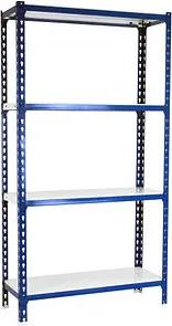 Simonrack Schwerlastregal SIMONCLICK 4 8435104960738 blau, weiß 90,0 x 50,0 x 150,0 cm