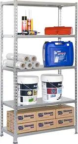 Simonrack Schwerlastregal SIMONCLICK SUPERPLUS 5 8435104907351 grau 100,0 x 40,0 x 200,0 cm