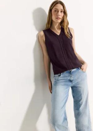 Cecil Damen Dekoratives Top in Rot, Gr: S