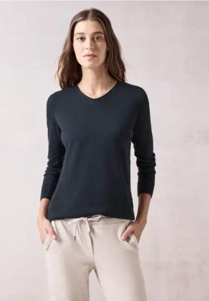 Cecil Damen Pullover in Blau, Gr: XXL