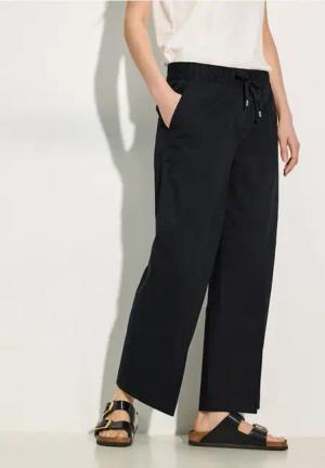 Cecil Damen Hose im Loose Fit in Schwarz, Gr: XS