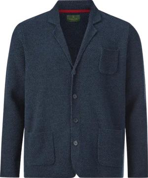 Strickjacke EARL JAMES Charles Colby dunkelblau