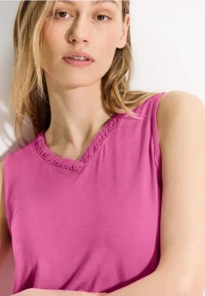 Cecil Damen Jersey Top in Pink, Gr: XS