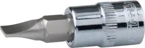 KS Tools 1/4" CHROMEplus Bit-Stecknuss Schlitz, 8mm