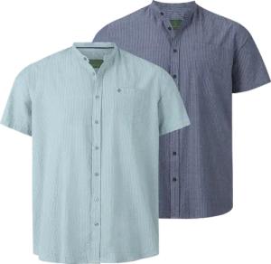 Doppelpack Hemd DUKE CARREY blau
