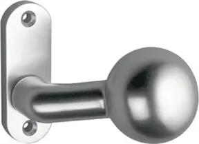 Rahmentür-Knopf 1388/0000 Material Alu. F1 4-KT. 8mm feststehend