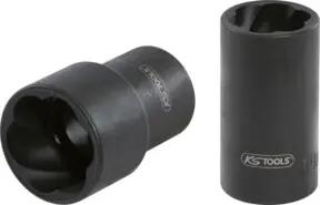 KS Tools 1/4" Spiral-Profil-Kraft-Stecknuss, 13mm