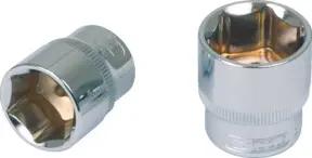 KS Tools 1/2" CHROMEplus 6kant-Stecknuss, 1"