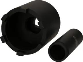 KS Tools Nutmuttern-Schlüssel-Satz mit Führungsrohr für MAN, D. 76,5 mm , 2-tlg