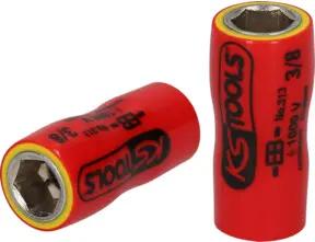 KS Tools 1/4" Stecknuss mit Schutzisolierung, 1/4"