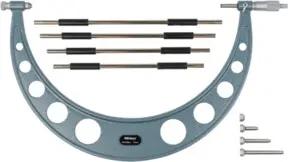 Mitutoyo Bügelmessschraube mit auswechelbarem Messamboss, 300-400 mm