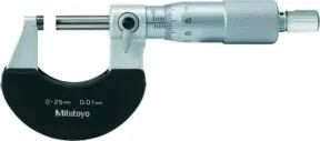 Mitutoyo Bügelmessschraube mit therm. Isolierung 0-25mm