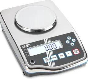 Kern Präzisionswaage PWS 800-2, Wägebereich 820 g, Ablesbarkeit 0,01 g