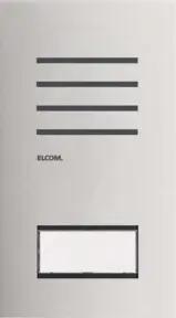 Elcom Türstation-Audio 1/1 2D Edelstahl ONE REQ001Y