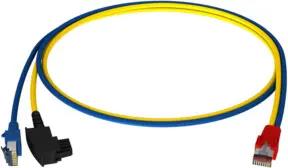 Homeway HW-Y-Kabel4 LAN/TAE 1,0m bl/ge HCAHNG-B2404-A010