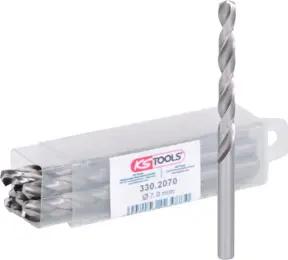 KS Tools HSS-G Spiralbohrer, 7mm, 10er Pack