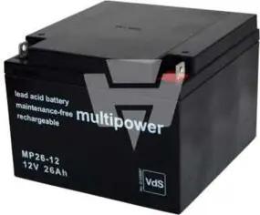 Hückmann Multipower Blei-Akku MP26-12 Pb 12V/26Ah 117381