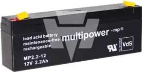 Hückmann Multipower Blei-Akku MP2, 2-12 Pb12V/2, 2Ah 301074