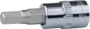 KS Tools 1/4" CHROMEplus Bit-Stecknuss Innensechskant, 1/4"