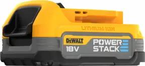 DEWALT 18V XR Powerstack Ersatz-Akku, 1,7 Ah mit Pouch-Akku Technologie DCBP034-XJ