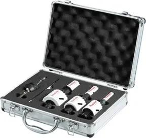 Makita EZYCHANGE BiM Lochsägen-Set Elektriker II 7-teilig Ø 20-65 mm • Schnitttiefe 44 mm
