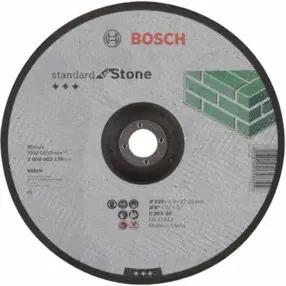 Bosch Trennscheibe gekröpft Standard for Stone C 30 S BF, 230 mm, 22,23 mm, 3,0 mm