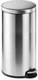 Durable Treteimer Edelstahl rund 30 Liter