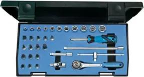 Gedore 20 IMU-3 Steckschlüssel-Satz 1/4" 32-teilig 6-kant IN-IS-PH-PZ