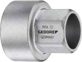 Gedore 19 SK 22 Steckschlüsseleinsatz 1/2", kurz, 22 mm