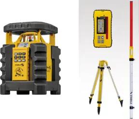 STABILA Rotationslaser LAR 350 mit manueller 2-Achsen-Neigung 9-teiliges Set