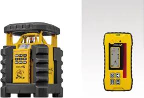 STABILA Rotationslaser LAR 350 mit manueller 2-Achsen-Neigung 7-teiliges Set