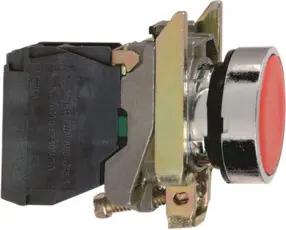 Schneider Electric Drucktaster flach, rt, 1Ö XB4BA42