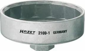 HAZET Ölfilter-Schlüssel 2169-1 Vierkant hohl 12,5 mm (1/2 Zoll) Außen-15-kant Profil