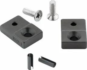 HAZET Ersatzteil-Satz: 1 Paar Prägebacken, 15 mm breit, 2 Schrauben, 2 Spannhülsen 1932-1/6