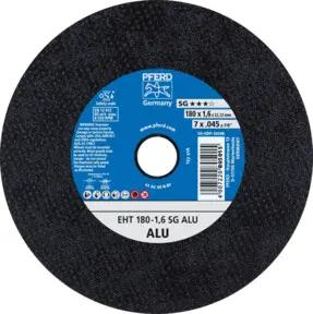 PFERD Trennscheibe EHT 180x1,6x22,23 mm gerade Leistungslinie SG ALU für Alu