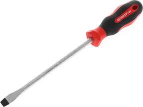 Gedore red Schraubendreher Schlitz, Schraubenzieher, 2-Komponenten-Griff, Länge 322 mm, Werkzeug, R38101039, Stahl