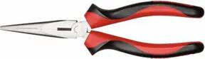 Gedore R28502200 Flachrundzange gerade 200 mm 2K-Griff
