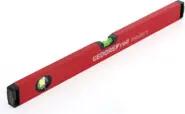 Gedore red Wasserwaage, 600 mm lang, mit Vertikal- und Horizontal-Libelle, Messgenauigkeit +/- 0,5 mm/m, R94100075