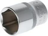 Gedore red Steckschlüsseleinsatz, Nuss, 1/2'' 12,5 mm Antrieb, 6-kant, 21 mm Weite, Werkzeug, R610002106, Stahl