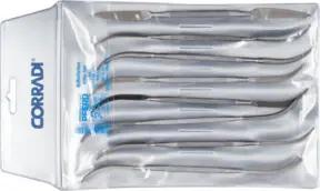 PFERD Präzisions-Riffelfeilen-Set Typ 670 190mm Schweizer Hieb 0, grob