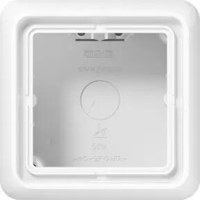 Jung AP-Kappe 1-fach aws angeformter Rahmen CD 581 A WW