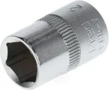 Gedore red Steckschlüsseleinsatz, Nuss, 3/8'' 10 mm Antrieb, 6-kant, 12 mm Weite, Werkzeug, R51001204, Stahl