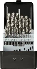 Gedore R93510025 Spiralbohrersatz Ø 1-13mm 0.5-Steigung. 25-teilig