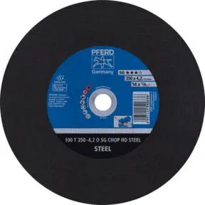 PFERD Trennscheibe T 350x4,2x25,4 mm Leistungslinie SG CHOP HD STEEL für Stahl
