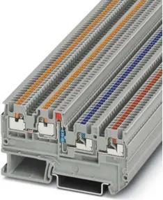 Phoenix Contact Initiatoren-/Aktorenklemme 0, 14-1, 5qmm, grau PTIO1, 5/S/3-LED 24RD
