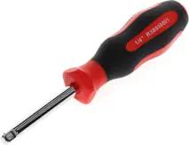 Gedore red Vierkant-Steckgriff, 1/4'' 6,3 mm Antrieb mit Innenvierkant im Griff, für Steckschlüsseleinsätze, R38950001