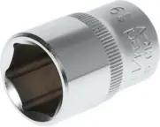Gedore red Steckschlüsseleinsatz, Nuss, 1/2'' 12,5 mm Antrieb, 6-kant, 19 mm Weite, Werkzeug, R610001906, Stahl